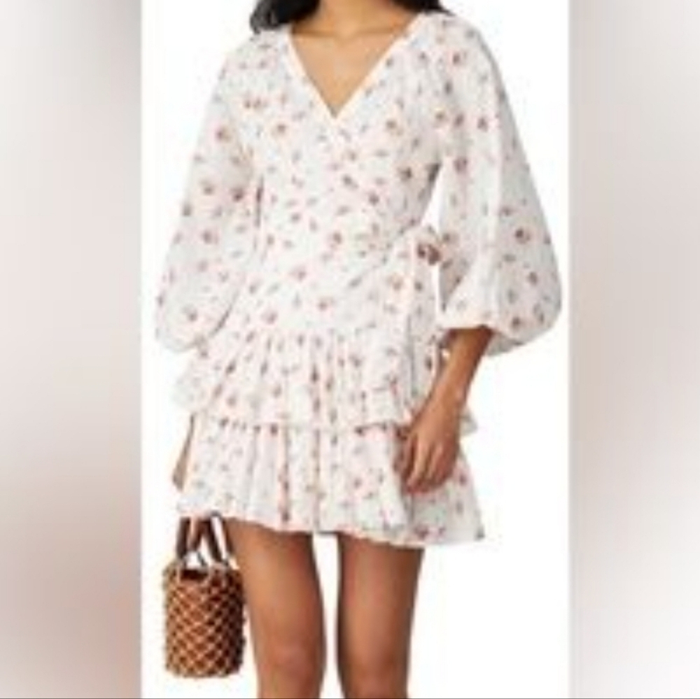 Maia Bergman Lace Mini Dress